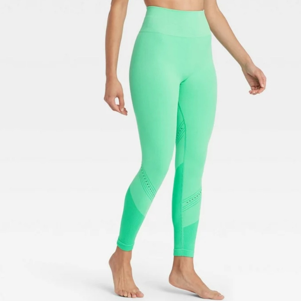 JoyLab Women's High-Rise Seamless 7/8 Leggings